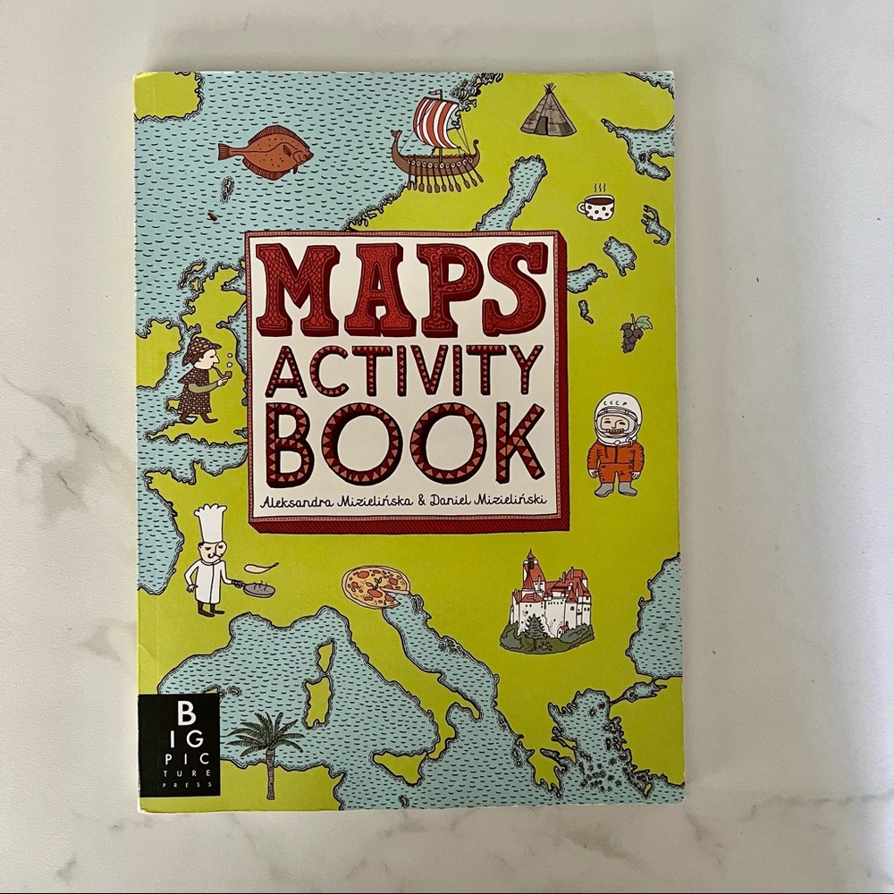 Maps Activity Book